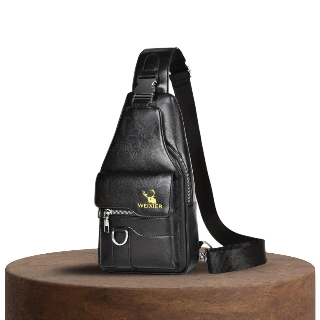 Daxton cuir Sling-reppu