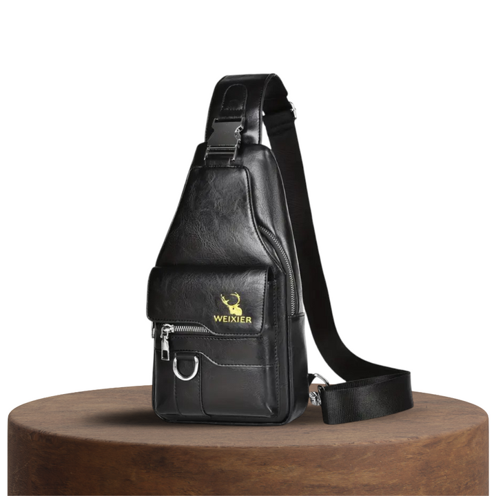 Daxton cuir Sling-reppu