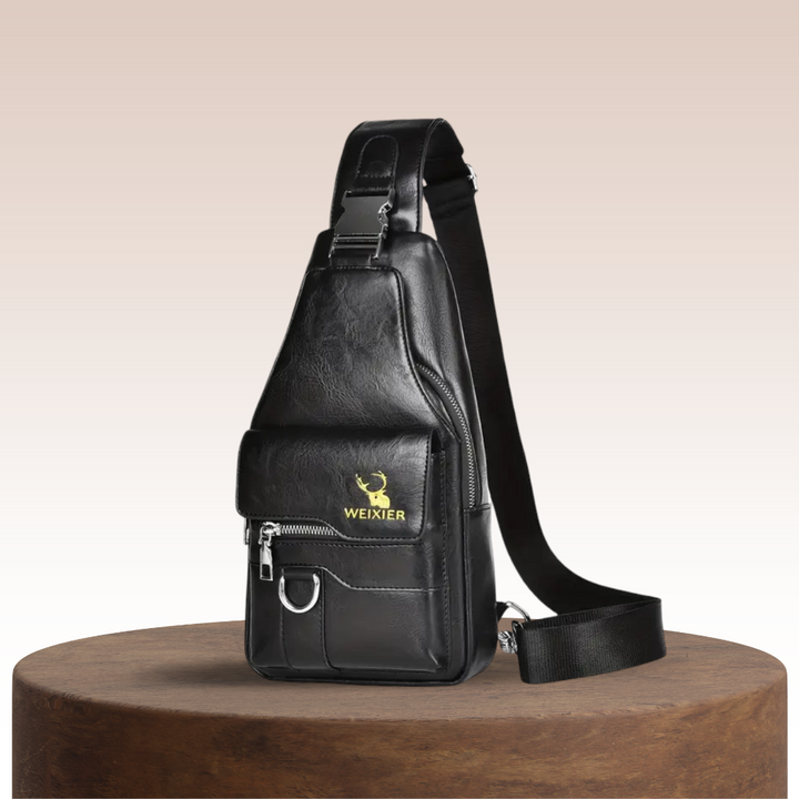 Daxton cuir Sling-reppu