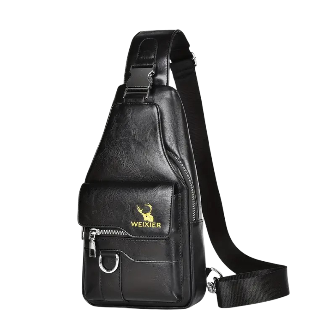 Daxton cuir Sling-reppu