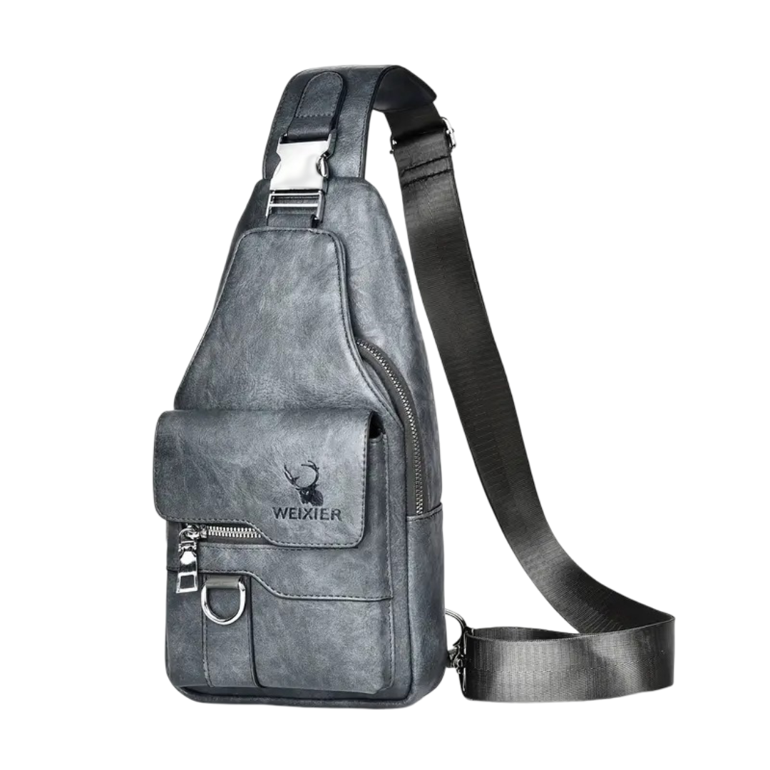 Daxton cuir Sling-reppu