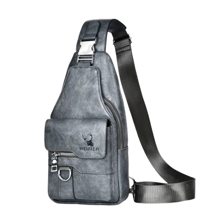 Daxton cuir Sling-reppu