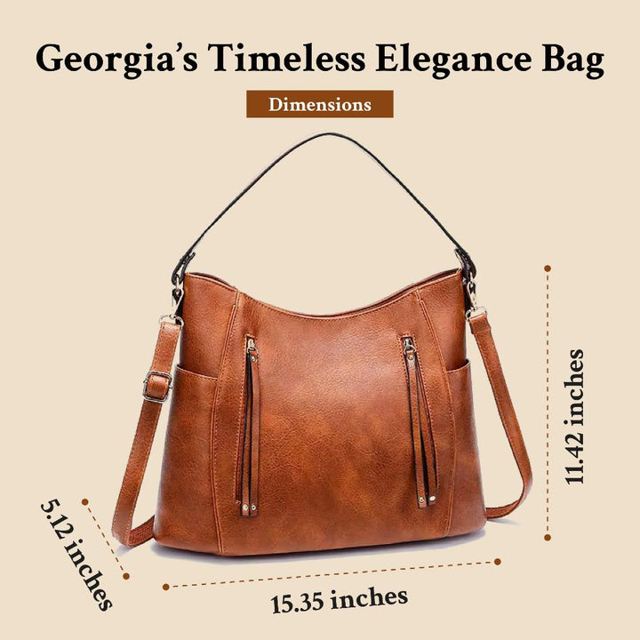 Georgian ajaton eleganssi | vintage-olka-olkalaukku
