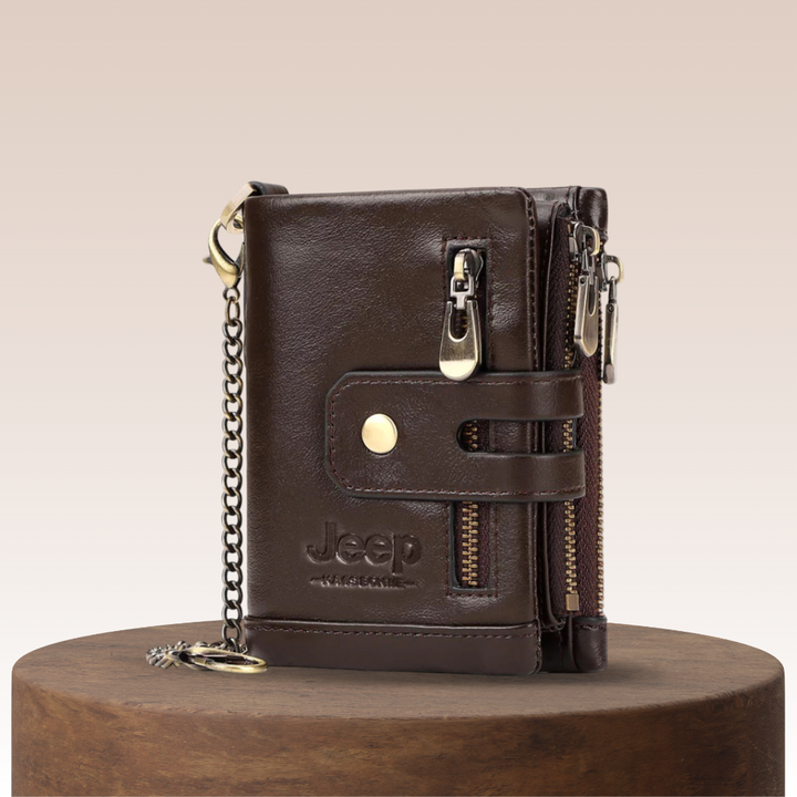 Carter | vintage nahka RFID-lompakko