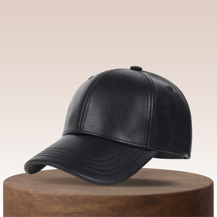Cedric | aito nahkainen baseball-lippis