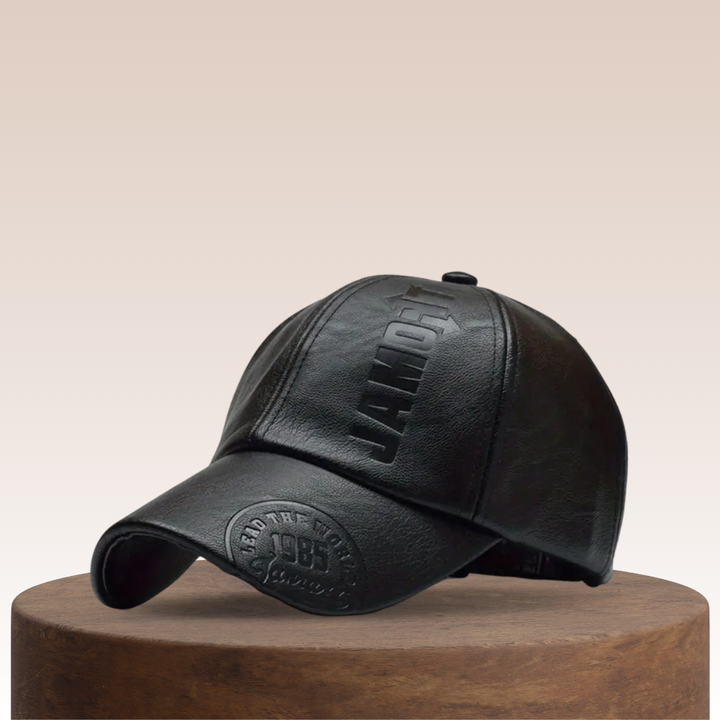 Daniel - klassinen Leather-Style Baseball-lippis