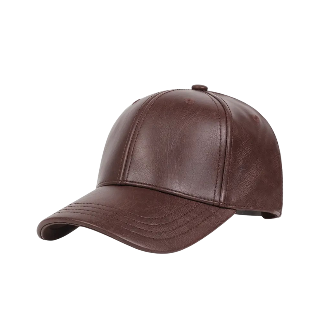 Cedric | aito nahkainen baseball-lippis