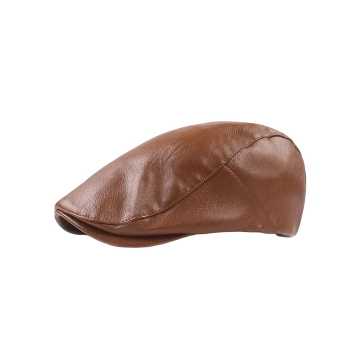 Alaric | vintage-tyylinen nahkainen lippalakki