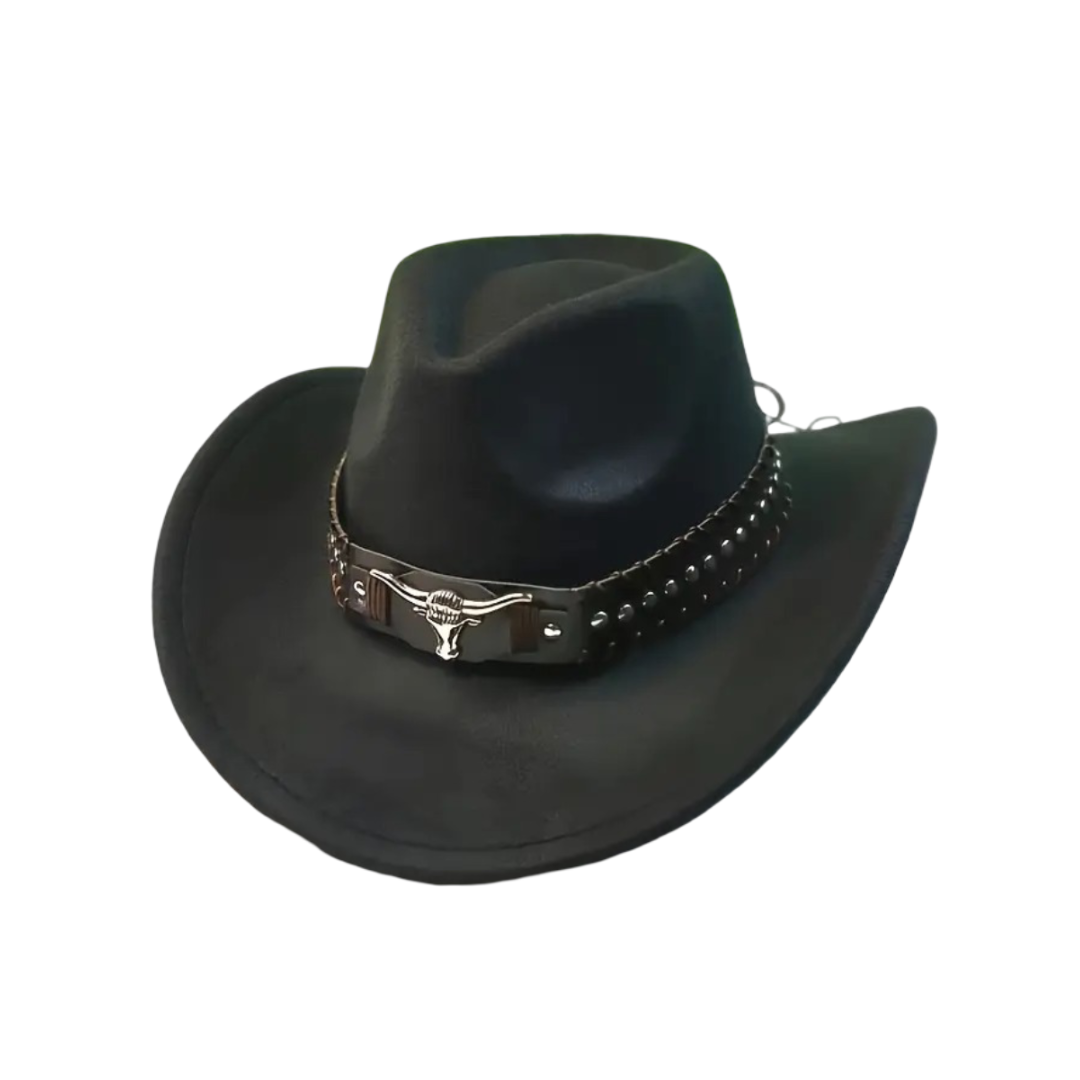 Dalton | vintage suuri Brim Cowboy-hattu klassisella länsityylisellä charmilla