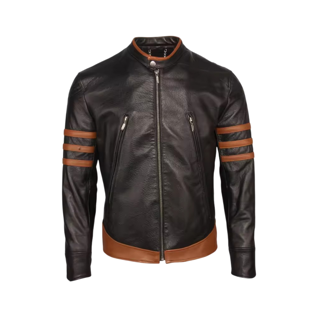 Evan | Miesten Wolverine Moto Nahkatakki