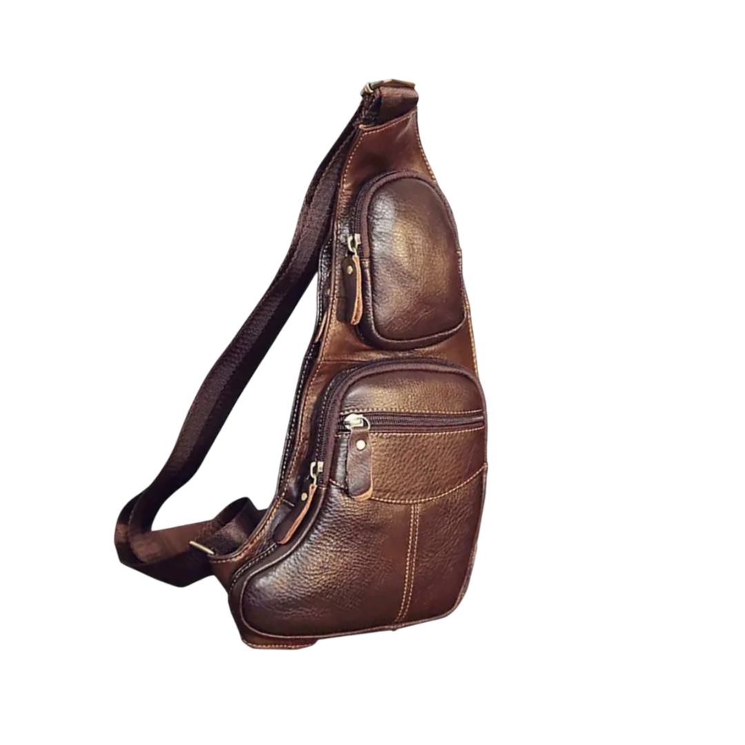 Beckett | vintage nahka rintavarustesling laukku