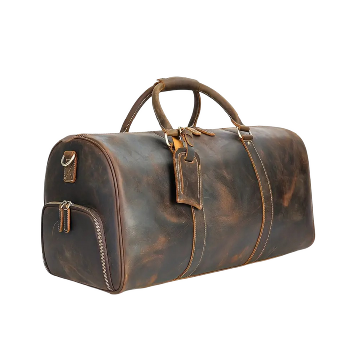Arden | klassinen nahkainen Duffel Tote