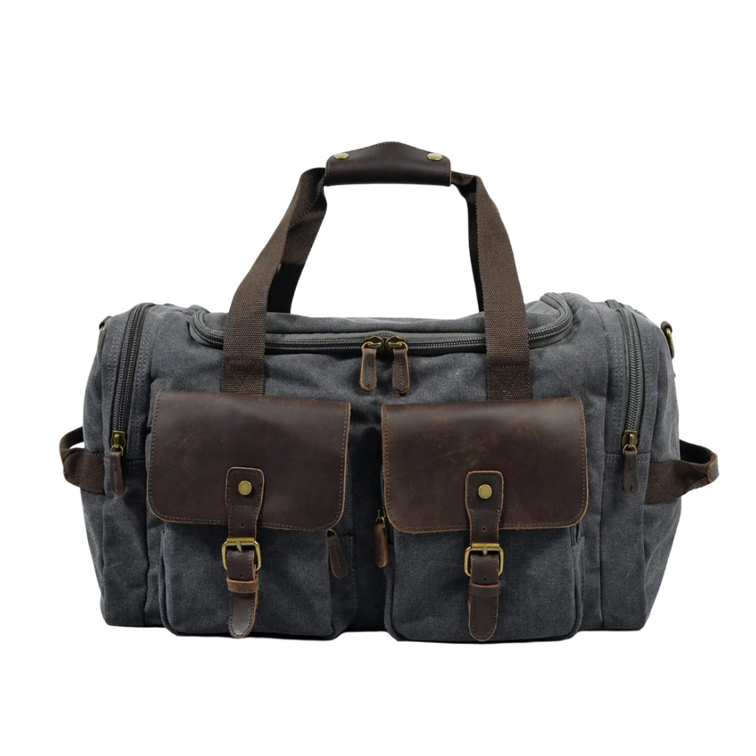 Harlan | vintage toile viikonloppu Duffle-laukku
