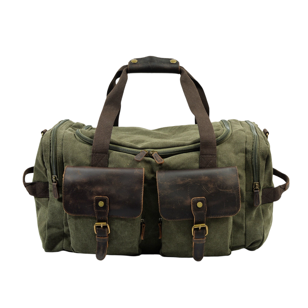 Harlan | vintage toile viikonloppu Duffle-laukku