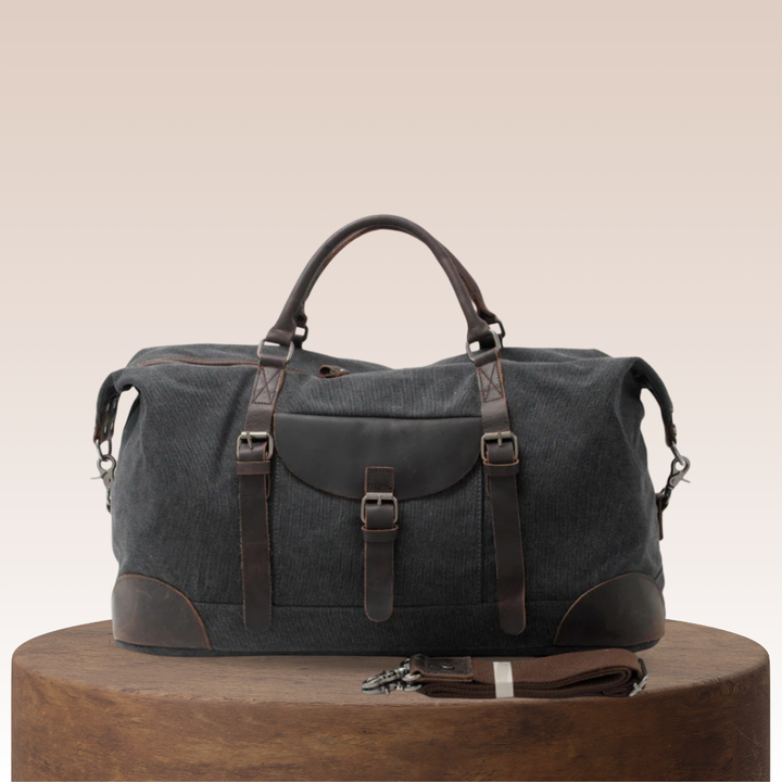 Francis | vintage Rugged nahkainen duffel-laukku