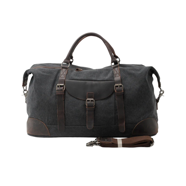 Francis | vintage Rugged nahkainen duffel-laukku