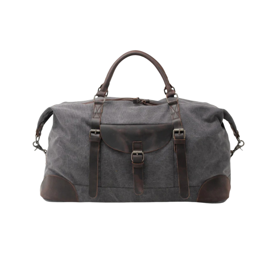 Francis | vintage Rugged nahkainen duffel-laukku