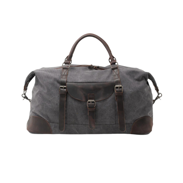 Francis | vintage Rugged nahkainen duffel-laukku