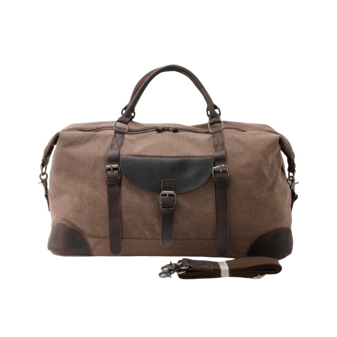 Francis | vintage Rugged nahkainen duffel-laukku