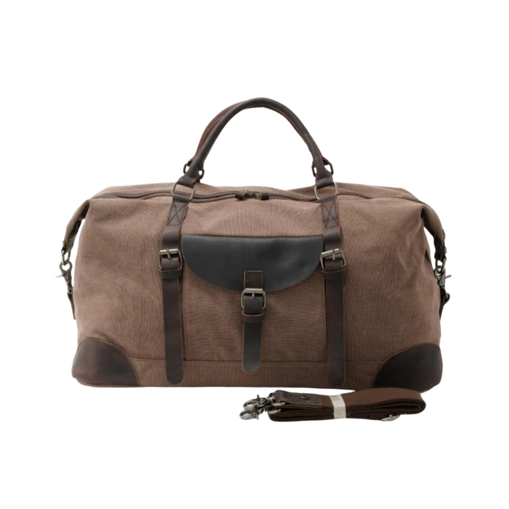 Francis | vintage Rugged nahkainen duffel-laukku