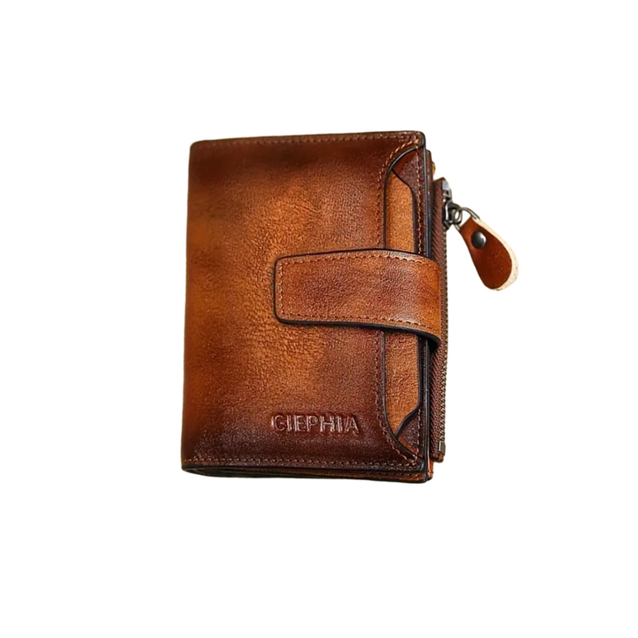 Callum | vintage-käsilompakko RFID-trifold